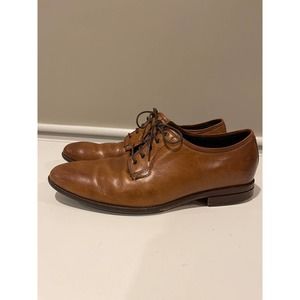 Cole Haan Leather Brown Men's Warner Grand Postman Oxford Size 10 Style # C29029